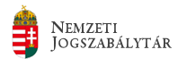 logo nemzeti jogszabalytar
