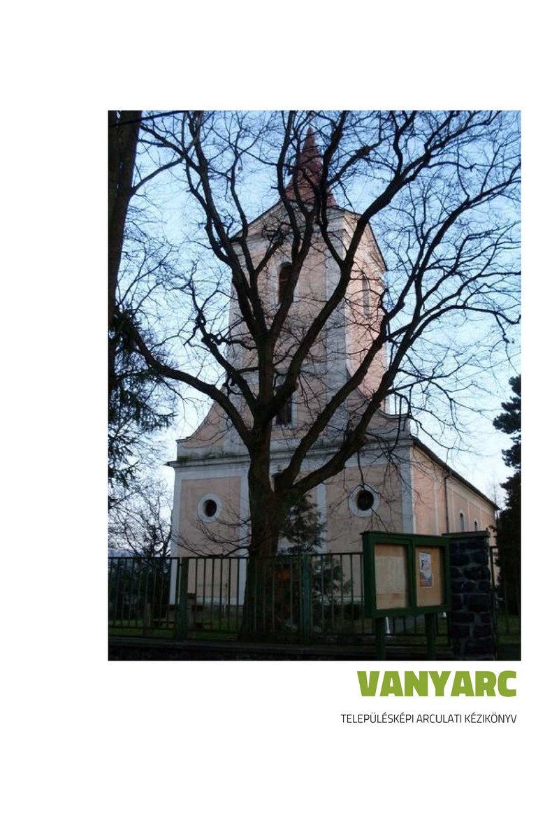 Vanyarc község Településképi Arculati Kézikönyve